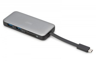 Stacja dokująca podróżna USB Typ C 7-portów HDMI 4K/60Hz PD 3.0