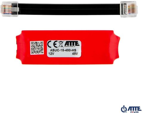 Adapter PoE PASSIVE podnoszący napięcie do 48V ATTE ASUC-15-480-HS Adapter PoE PASSIVE podnoszący napięcie do 48V ATTE ASUC-15-480-HS