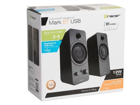 Głośniki 2.0 Mark USB Bluetooth Głośniki 2.0 Mark USB Bluetooth