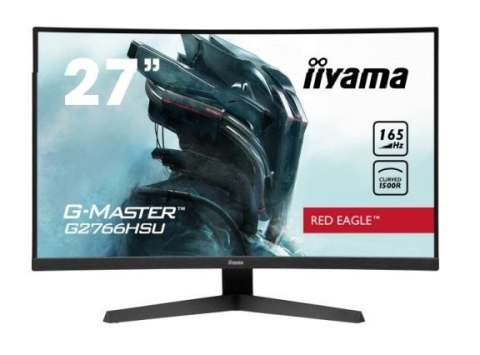 Monitor 27 cali G2766HSU-B1 VA,165HZ,1500R,1MS,DP,HDMIx2,USB,FreeSync Monitor 27 cali G2766HSU-B1 VA,165HZ,1500R,1MS,DP,HDMIx2,USB,FreeSync