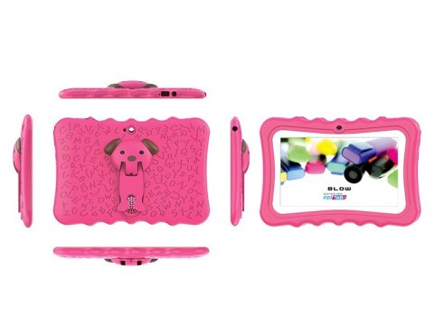Tablet KidsTAB7 V2 4/32GB różowe etui kamera 2MP Tablet KidsTAB7 V2 4/32GB różowe etui kamera 2MP