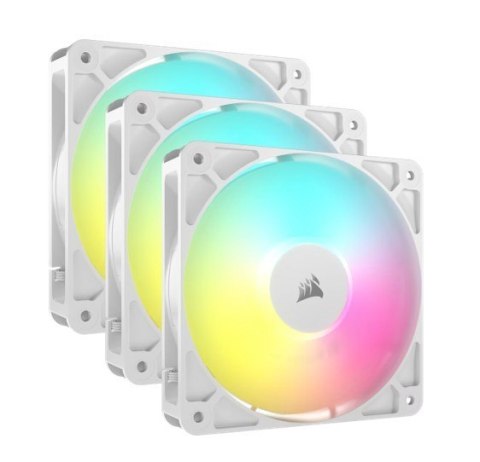 Wentylator RS120 ARGB White 120mm Fan Triple Pack Wentylator RS120 ARGB White 120mm Fan Triple Pack