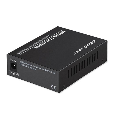 Dwukierunkowy Media Konwerter SWITCH Ethernet 1x RJ45 1x SFP | 1000Mb/s | 5V