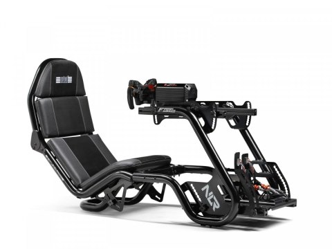 Kokpit symulatora wyścigowego F-GT Pro Formula and GT Black Kokpit symulatora wyścigowego F-GT Pro Formula and GT Black