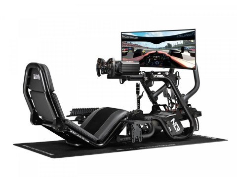 Kokpit symulatora wyścigowego F-GT Pro Formula and GT Black Kokpit symulatora wyścigowego F-GT Pro Formula and GT Black