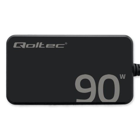 Ładowarka sieciowa 90W GaN Fast SLIM | PD | 5-20V | 4.5A | USB-C 3.1 | Laptop | MacBook | Smartfon | +kabel