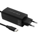 Ładowarka sieciowa 90W GaN | 5-20V | 3-4.5A | USB-C 3.1