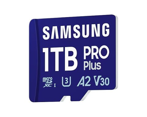 Karta pamięci MB-MD1T0SB/WW 1TB PRO Plus mSD + czytnik Karta pamięci MB-MD1T0SB/WW 1TB PRO Plus mSD + czytnik