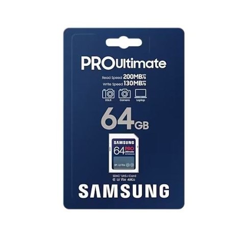 Karta pamięci SD MB-SY64S/WW 64GB Pro Ultimate Karta pamięci SD MB-SY64S/WW 64GB Pro Ultimate