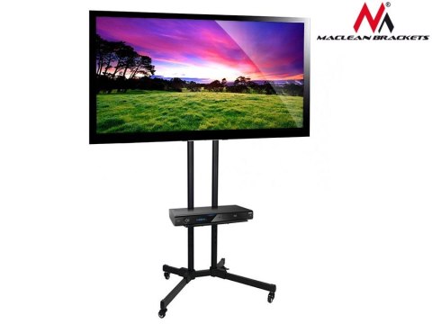Profesjonalny stand wózek do telewizora na kółkach Maclean MC-661 max 55kg max 600x400 Profesjonalny stand wózek do telewizora na kółkach Maclean MC-661 max 55kg max 600x400