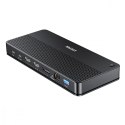 Stacja dokująca 13w1 USB-C, HDMI 2.1,DP 2.0,RJ45,10GBPs;D1104A01