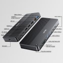 Stacja dokująca 13w1 USB-C, HDMI 2.1,DP 2.0,RJ45,10GBPs;D1104A01
