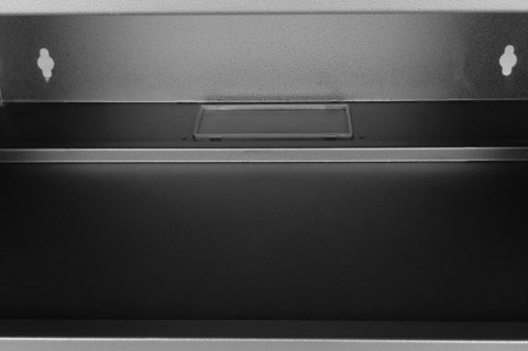 Szafa sieciowa wisząca 19" 4U, SOHO PRO 240 x 540 x 400 mm, nośność 60kg, drzwi szyba, niezłożona, Czarna
