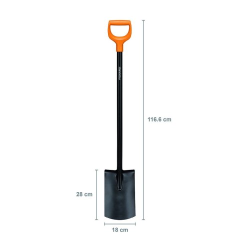 Szpadel prosty metalowy Solid 1066717 Szpadel prosty metalowy Solid 1066717