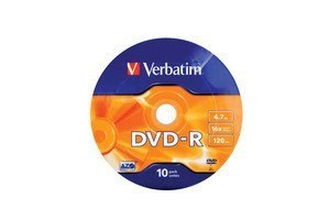 DVD-R 16x 4.7GB 10P SP Matt Silver Wrap 43729 DVD-R 16x 4.7GB 10P SP Matt Silver Wrap 43729