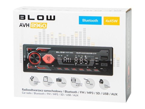 Radio samochodowe AVH-8960 1DIN RDS MP3/USB/micro SD/BLUETOOTH + USB-C Radio samochodowe AVH-8960 1DIN RDS MP3/USB/micro SD/BLUETOOTH + USB-C