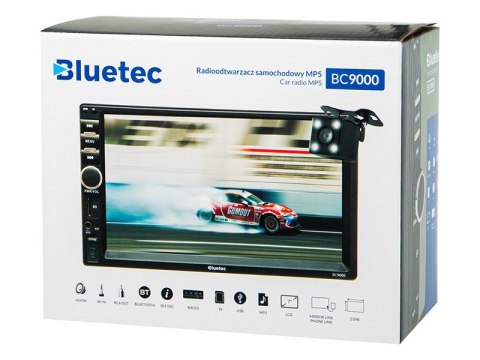 Radio samochodowe BC9000 2DIN 7 cali RDS USB microSD 4x50W kamera cofania Radio samochodowe BC9000 2DIN 7 cali RDS USB microSD 4x50W kamera cofania