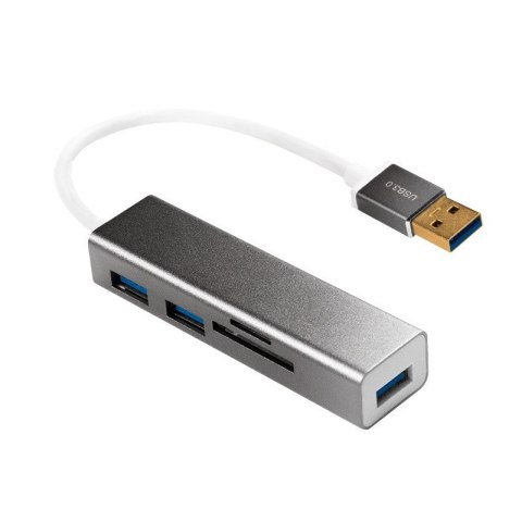 Hub USB 3.0 3 porty z czytnikiem kart Hub USB 3.0 3 porty z czytnikiem kart