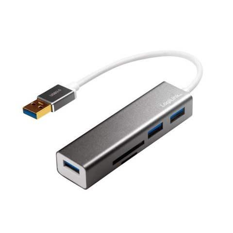 Hub USB 3.0 3 porty z czytnikiem kart Hub USB 3.0 3 porty z czytnikiem kart