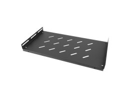 Półka do szaf 19cali 1U 27cm/120kg czarna AK-1014-B