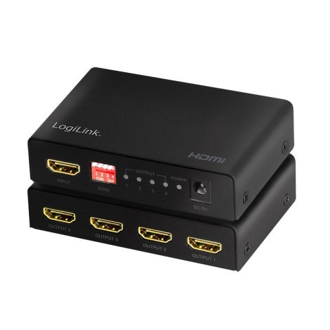 Splitter 4xHDMI 4K, 60Hz, EDID Splitter 4xHDMI 4K, 60Hz, EDID