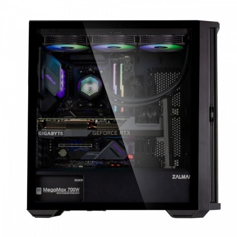 Obudowa Z10 ATX Mid Tower czarna wentylator x4 Obudowa Z10 ATX Mid Tower czarna wentylator x4