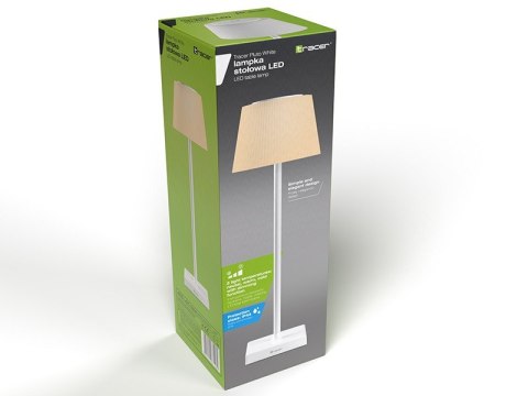 Lampka stołowa Pluto biała Lampka stołowa Pluto biała