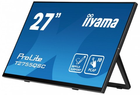 Monitor 27 cali T2755QSC-B1 Dotyk, USB, HDMI, IPS, QHD Monitor 27 cali T2755QSC-B1 Dotyk, USB, HDMI, IPS, QHD