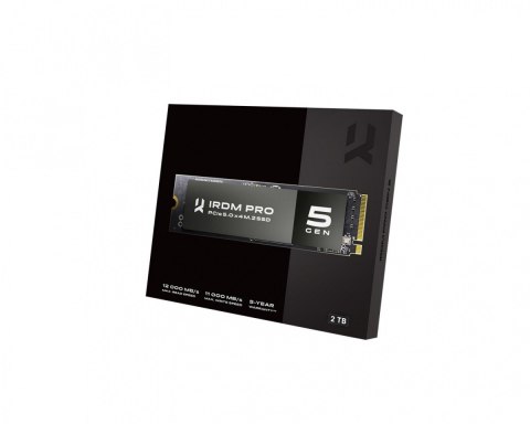 Dysk SSD IRDM PRO P54S Gen5 2TB 5x4 2280 12000/11000MB/s Dysk SSD IRDM PRO P54S Gen5 2TB 5x4 2280 12000/11000MB/s