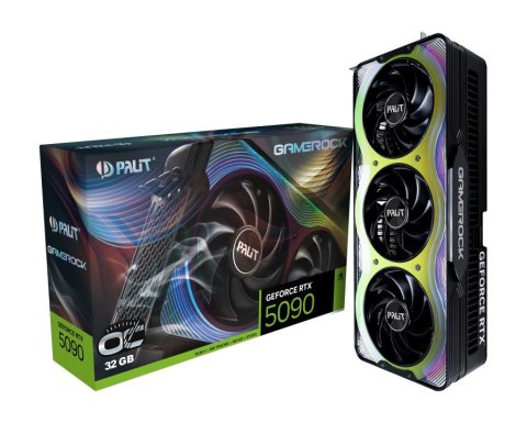 Karta graficzna RTX 5090 GameRock OC 32GB GDDR7 512bit 3DP/HDMI Karta graficzna RTX 5090 GameRock OC 32GB GDDR7 512bit 3DP/HDMI