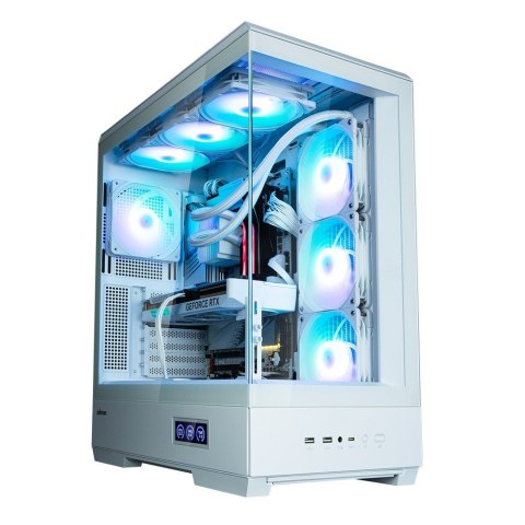 Obudowa P50 DS WHITE Mid-Tower 4x ARGB Fans Obudowa P50 DS WHITE Mid-Tower 4x ARGB Fans