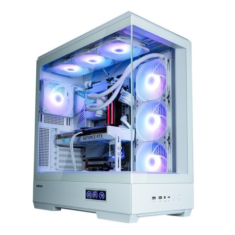 Obudowa P50 DS WHITE Mid-Tower 4x ARGB Fans Obudowa P50 DS WHITE Mid-Tower 4x ARGB Fans