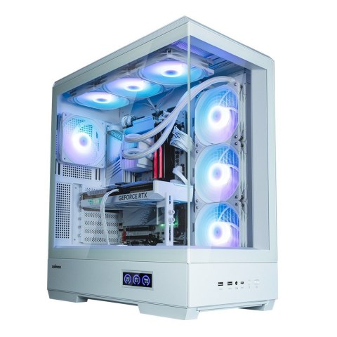 Obudowa P50 DS WHITE Mid-Tower 4x ARGB Fans Obudowa P50 DS WHITE Mid-Tower 4x ARGB Fans
