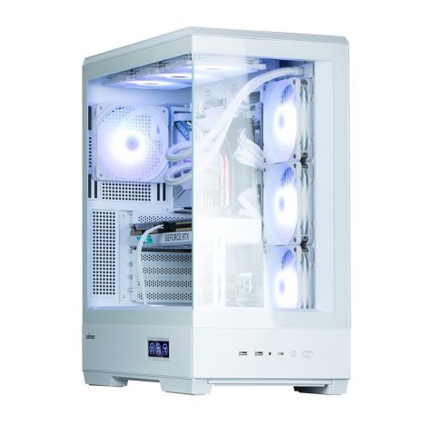 Obudowa P50 DS WHITE Mid-Tower 4x ARGB Fans Obudowa P50 DS WHITE Mid-Tower 4x ARGB Fans