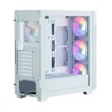 Obudowa S5 NEO White ATX Mid Tower FRGB Fan x4