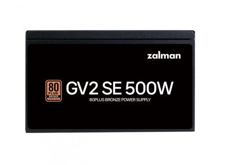 Zasilacz ZM500-GV2SE 500W 80+ Bronze Zasilacz ZM500-GV2SE 500W 80+ Bronze