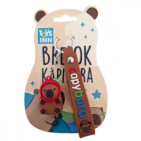 Breloki Kapibara mix Display 12 sztuk