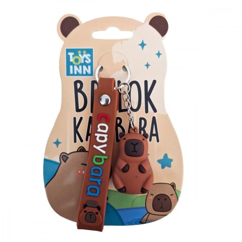 Breloki Kapibara mix Display 12 sztuk