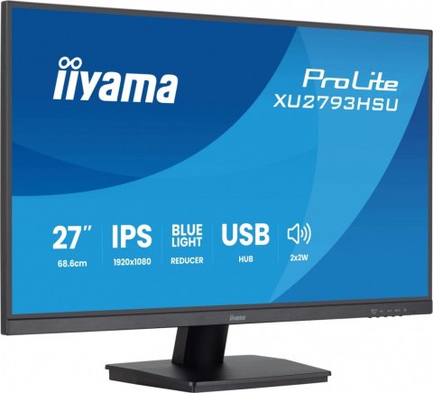 Monitor 27 cali XU2793HSU-B7 IPS.HDMI.DP.2x2W.1ms.100Hz.USBx2.300cd/m2.FlickerFree Monitor 27 cali XU2793HSU-B7 IPS.HDMI.DP.2x2W.1ms.100Hz.USBx2.300cd/m2.FlickerFree