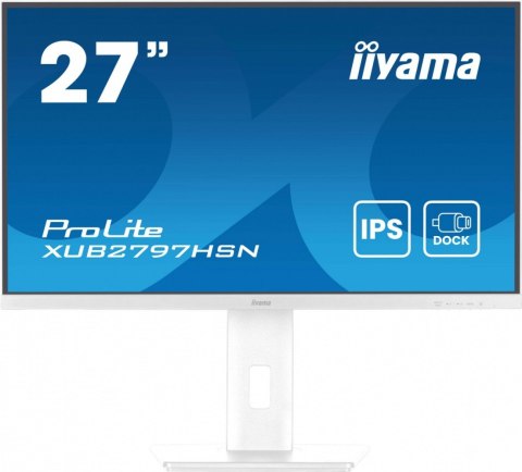 Monitor 27 cali XUB2797HSN-W2 IPS,FHD,USB-C Dock,HAS,300cd,1ms,sRGB99%,100Hz,HDMI,DP-out,USBx4,RJ45,2x2W/5y/ Monitor 27 cali XUB2797HSN-W2 IPS,FHD,USB-C Dock,HAS,300cd,1ms,sRGB99%,100Hz,HDMI,DP-out,USBx4,RJ45,2x2W/5y/