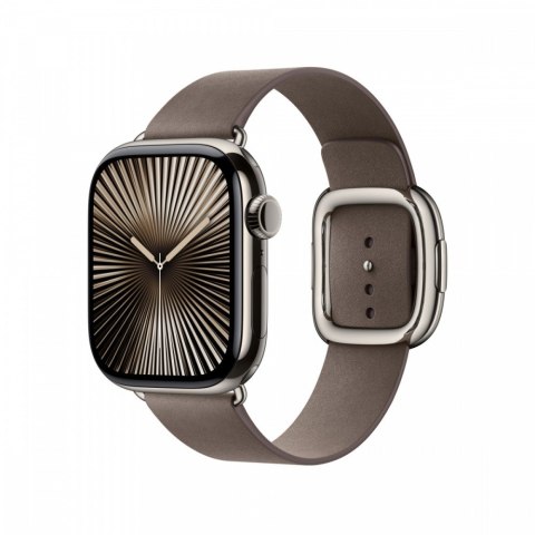 Pasek w kolorze szarobrązowym z klamrą nowoczesną do koperty 42 mm - rozmiar L Pasek w kolorze szarobrązowym z klamrą nowoczesną do koperty 42 mm - rozmiar L