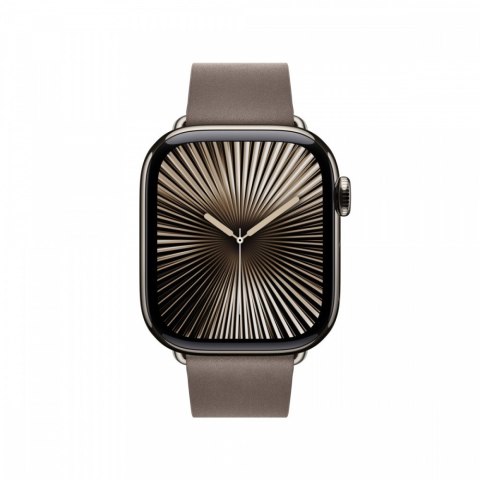 Pasek w kolorze szarobrązowym z klamrą nowoczesną do koperty 42 mm - rozmiar L Pasek w kolorze szarobrązowym z klamrą nowoczesną do koperty 42 mm - rozmiar L
