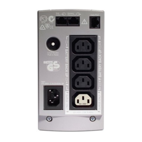 BACK-UPS 500VA USB/SERIAL 230V BK500EI BACK-UPS 500VA USB/SERIAL 230V BK500EI