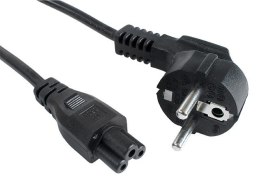 Kabel zasilajacy do notebooka koniczynka C5 1.8M