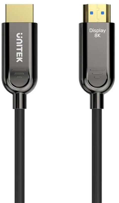 Unitek Kabel optyczny HDMI 2.1 AOC 8K 120Hz 10m Unitek Kabel optyczny HDMI 2.1 AOC 8K 120Hz 10m
