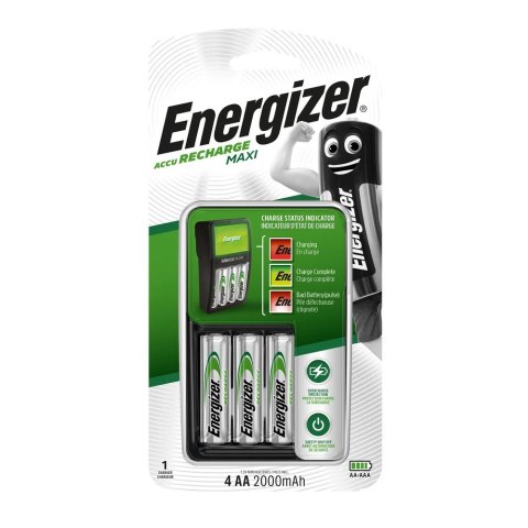 Ładowarka do akumulatorków MAXI + POWER PLUS AA / 4SZT (2000 mAh) Ładowarka do akumulatorków MAXI + POWER PLUS AA / 4SZT (2000 mAh)