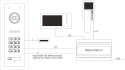 ACO COMO-PRO-CODE-V1 panel wideodomofonowy