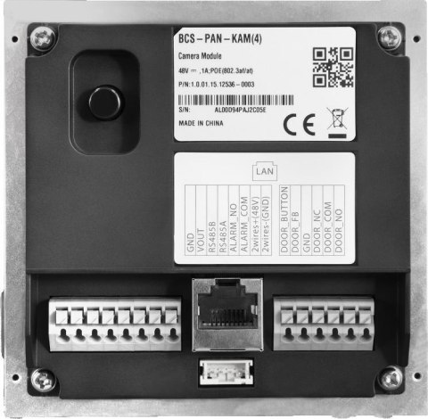 Moduł kamera wideodomofon BCS LINE BCS-PAN-KAM(4) Moduł kamera wideodomofon BCS LINE BCS-PAN-KAM(4)