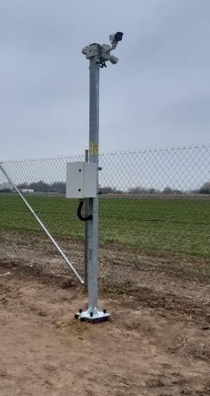 Słup ATS SKAMP1/5 pod montaż kamer CCTV