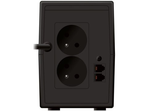 UPS LINE-INTERACTIVE 650VA 2X 230V PL OUT, RJ11 IN/OUT, USB, LCD UPS LINE-INTERACTIVE 650VA 2X 230V PL OUT, RJ11 IN/OUT, USB, LCD